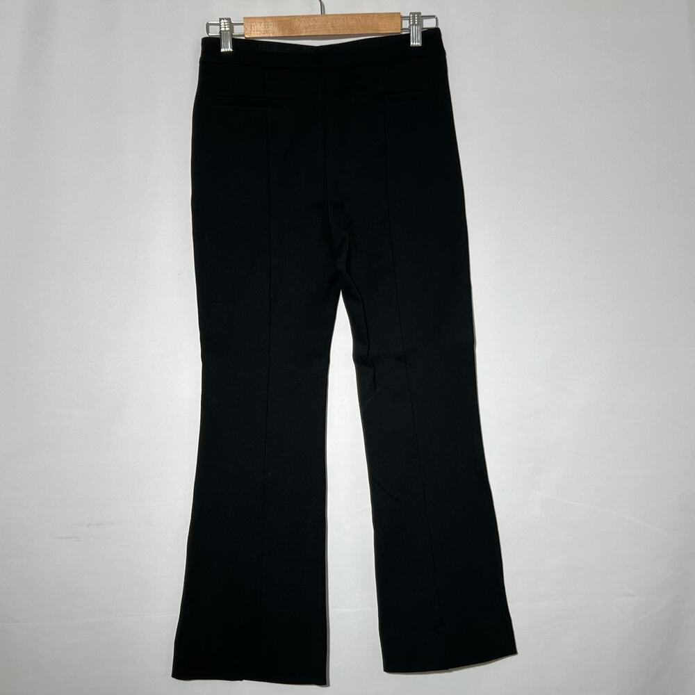 Anthropologie The Essential Pintucked Trouser Black Women's Size 4 - Picture 6 of 9